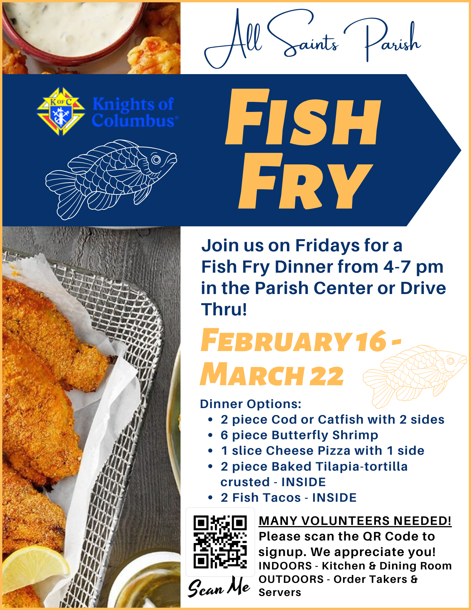 Fish Fry Fridays > All Saints School